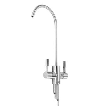 Stainless Steel Reverse Osmosis Faucet 360 Degree High Arc Swivel Spout Drinking Water Filter Faucet