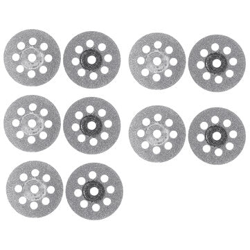 Drillpro 63pcs Diamond Cutting Disc Grinding Wheel Circular Saw Blade for Rotary Tool Wood Cutting D