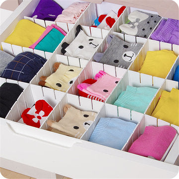 Drawer Clapboard Divider Cabinet DIY Storage Box Organizer