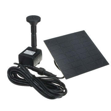 1.2W Solar Panel Power Water Pump Kit For Submersible Fountain Pond