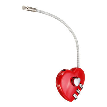 Creative Gift Idea Love Lock Personalised Engraved Padlock Heart Shaped Lock Decorations