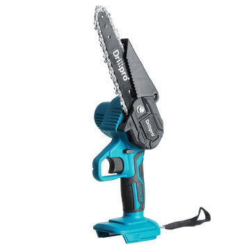 Drillpro 550W 6Inch Electric Chain Saw Portable Wood Cutter Mini Chainsaw Woodworking Tools For Maki