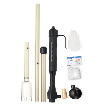 Aquarium Gravel Electric Fish Tank Vacuum Siphon Cleaner Pump Water