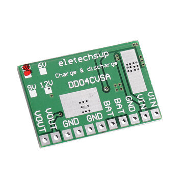 5V 2.1A Output UPS Mobile Power DIY Charger Board Step Up DC to DC Converter Module for 3.7V 18650 L