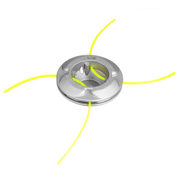 Universal Grass Trimmer Head Garden Lawn Mower Accessories Aluminum Disc Trimmer Head Cutting Machin