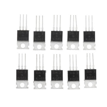 10pcs C2078 2SC2078 3A 80V NPN High Frequency Transistor Channel