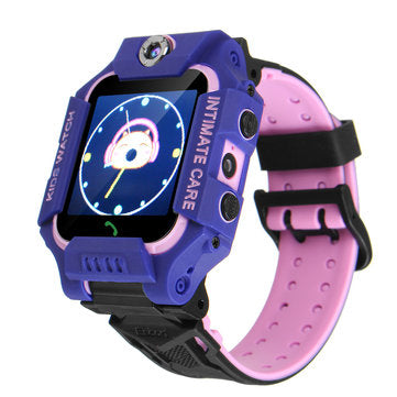 Anti-lost GSM GPS SIM Smart Watch Phone Touch Camera Alarm Locator ... (COLOR.: RED | TYPE: OPTION1)