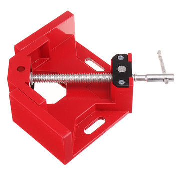 Drillpro 90 Degree Corner Right Angle Clamp T Handle Vice Grip Woodworking Quick Fixture Aluminum Al