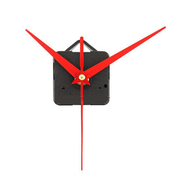 5Pcs DIY Red Triangle Hands Quartz Wall Clock Movement Mechanism