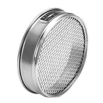 4-100 Mesh 4.75-0.15mm Aperture Lab Standard Test Sieve Stainless Steel Dia20cm (TYPE: K)