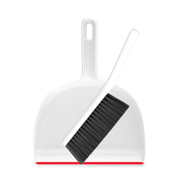 YIJIE Mini Broom Mop Dustpan Sweeper Desktop Sweep Small Cleaning Brush Tools Housework Household Mi