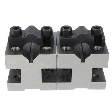 V Block Clamp Set V Block Matched Pair 7/16 to 13/16 90 Degree Precision Machine Lathe Tools