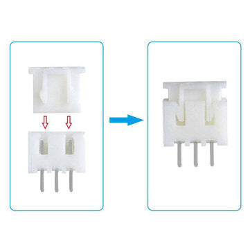 560PCS XH 2.54 Terminal Connector Set Adapter Cable Socket 2/3/4/5 PIN Parts Kit