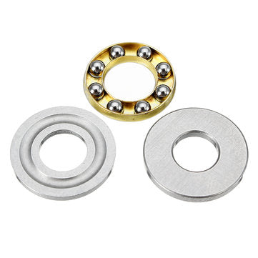 Machifit 10pcs F6-14M 6x14x5mm Axial Ball Thrust Bearing 6 x 14 x 5mm