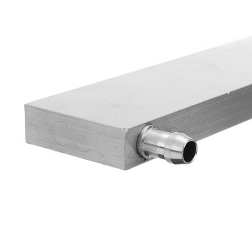 40x180x12mm Aluminum Water Cooling Block For CPU Semiconductor Cooling Radiator Heatsink