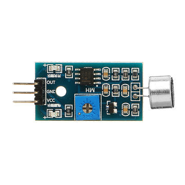 5Pcs Voice Detection Sensor Module Sound Recognition Module High Sensitivity Microphone Sensor Modul