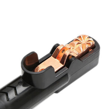 Drillpro 800A Groud Welding Earth Clamp Clip Set Thickened Copper Body Welding Pliers Anti-scald Rep