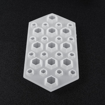 DIY Diamond Resin Casting Molds Silicone Jewelry Pendant Craft Making Mould