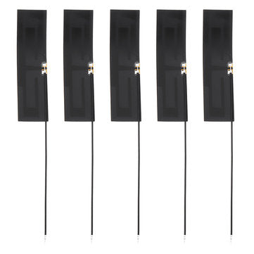 5Pcs IPEX /Welding GSM 2G 3G LTE GPRS CDMA WCDMA 4G FPC Antenna Aerial 8dBi Built-... (SHAPE2: IPEX)