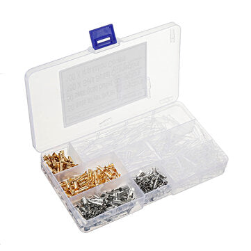 400pcs Bullet Connectors Tin Wire Terminals Male&Female Connectors Assorted Kit