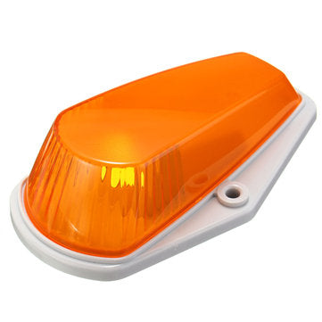 5pcs Roof Light Housing with T10 Marker Clearance Lamp Amber for Ford Pickup