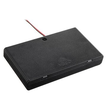 5Pcs 8 X AA 12V Battery Box with Cover and Switch