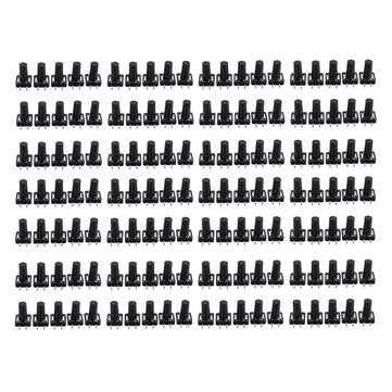 100pcs Momentary Tactile Push Button Switch 12x12x18mm