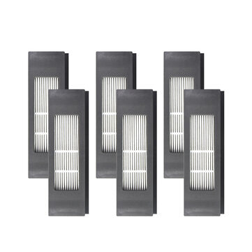 6pcs HEPA Filters Replacements for Ecovacs T8 Vacuum Cleaner Parts Accessories [Non-Original]