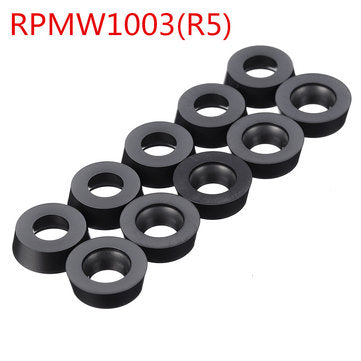 10pcs HRC52 RPMW1003/RDMT1204/APMT1135/APMT1604 Carbide Insert For Face Mill Cut... (SIZE: RPMW1003)