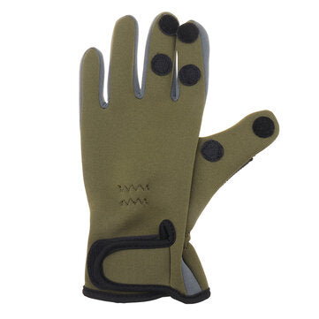 Universal Outdoor Riding Warm Anti-slip Waterproof Motocross Fish... (SIZE: L | COLOR.: YELLOWGREEN)