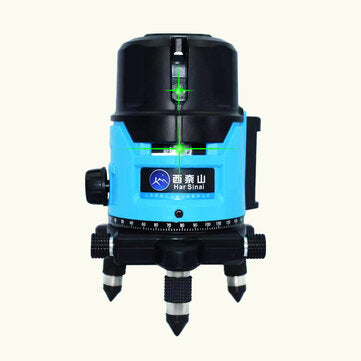 3D 360 Rotary Green Laser Level 5 Lines Self-Leveling Cross Horizontal Vertical Measuring Tool