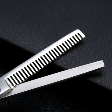 9pcs Hair Scissors Cutting Thinning Shears Comb Clips Scissors Kit