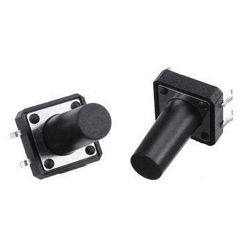 100pcs Momentary Tactile Push Button Switch 12x12x18mm