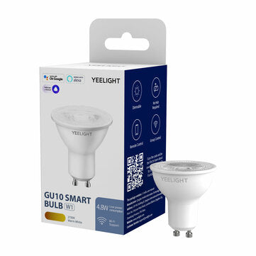 YEELIGHT YLDP004 AC 200-240V 4.8W GU10 W1 2700K White Light Dimming Version Smart LED Bulb