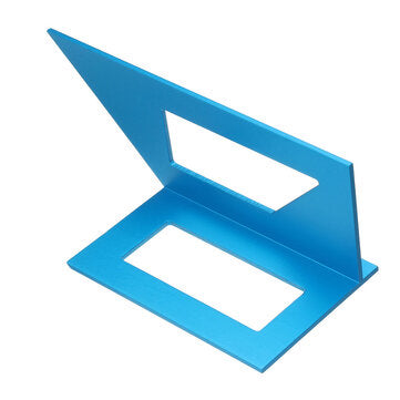 Aluminum Alloy Woodworking Scriber T Ruler Multifunctional 45/90 Degree Angle Ruler Angle Protractor