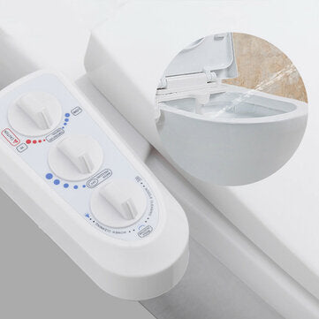 G1/2 Smart Toilet Portable Bidet Attachment Seat Cover Sprayer Hot Cold Mixer Water Wash Cleaner Set