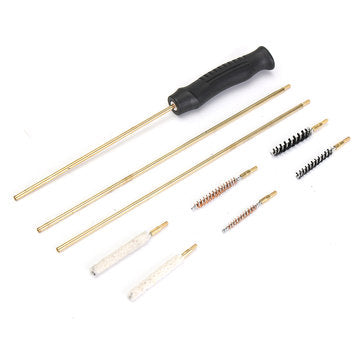 Barrel Cleaning Kit Air Airgun Rimfire 177 22 Brushes & Rods