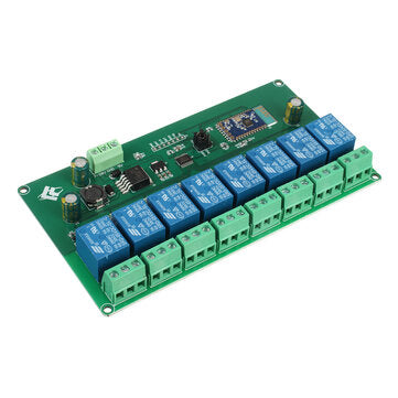5V/7-28V Power Supply 8-way bluetooth Relay Module IoT Smart Home Mobile Phone APP Remote Control Sw