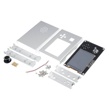 HackRF Portapack H2 Portable SDR Transceiver Kit with Extended 3.2 Inch Touch Screen Module Aluminum