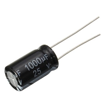 60pcs 1000uF 25V Radial Electrolytic Capacitor 10 x 17mm 105C