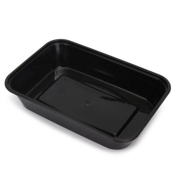 10pcs 16oz Meal Prep Containers Food Storage Reusable Microwavable Plastic Box Lunch Bags