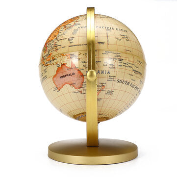 World Globe Map 360Rotating World Globe Earth Map Geography Education Toy Home Decoration Office O