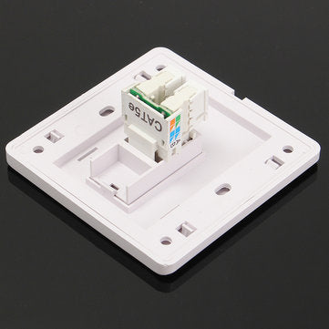 RJ45 Euro Low Profile Module Data Comms Network Plate Gigabit Panel