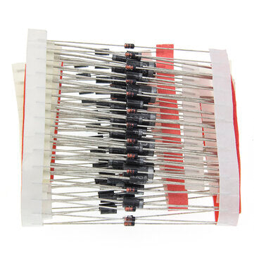 AOQDQDQD 200pcs Fast Switching Schottky Diode Assorted Kit 1N4001 1N4004 1N4007 1N5408 UF4007 FR20