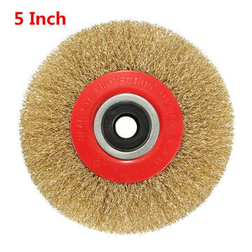 5/6/8 Inch Grinding Wire Wheel Brush Polishing Tool (SIZE: 125MM)