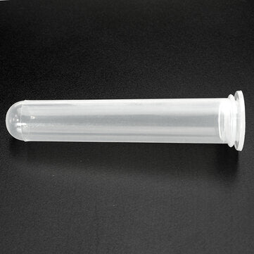 10Pcs 20mL Round Bottom Centrifuge Tube Clear Polypropylene EP Tube with Cap