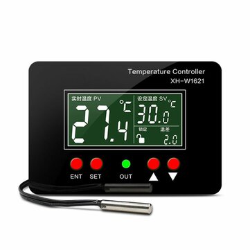 XH-W1621 DC12V/AC220V Digital Thermostat PID Constant Temperature Controller fo... (VOLTAGE: 12-24V)