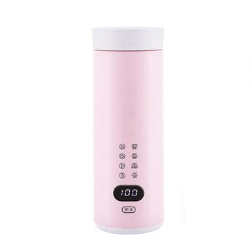 AMOi JP-B01 Portable Electric Kettle Smart Temperature Measurement Di... (COLOR: PINK | TYPE: TYPEB)