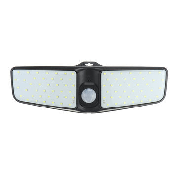 80 LED Solar Wall Lights Outdoor Security Lighting Nightlight Motion Sensor Lamp Waterproof IP65 Gar