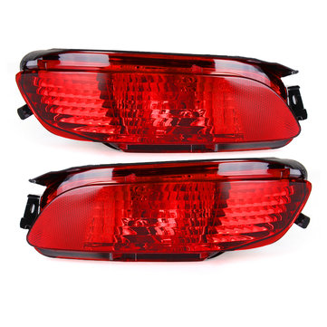Pair LED Car Rear Bumper Reflector Fog Lights Tail Brake Lamps for Lexus RX350 RX330 RX300 2003-2008